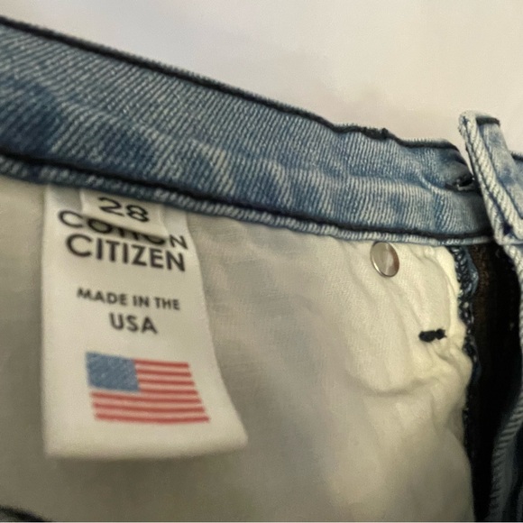 Cotton Citizen Blue Jean Mini Skirt - Picture 5 of 7